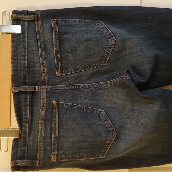 GAP Legging Jeans Sz 6/28 Dark/Medium Wash - Picture 5 of 8